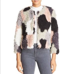 1. State faux fur jacket